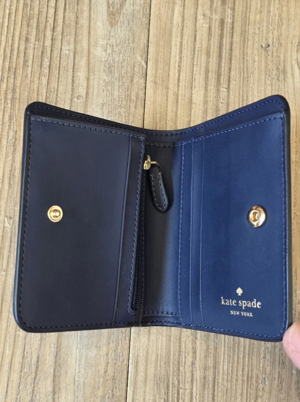 kate spade New York Blue Floral Wallet